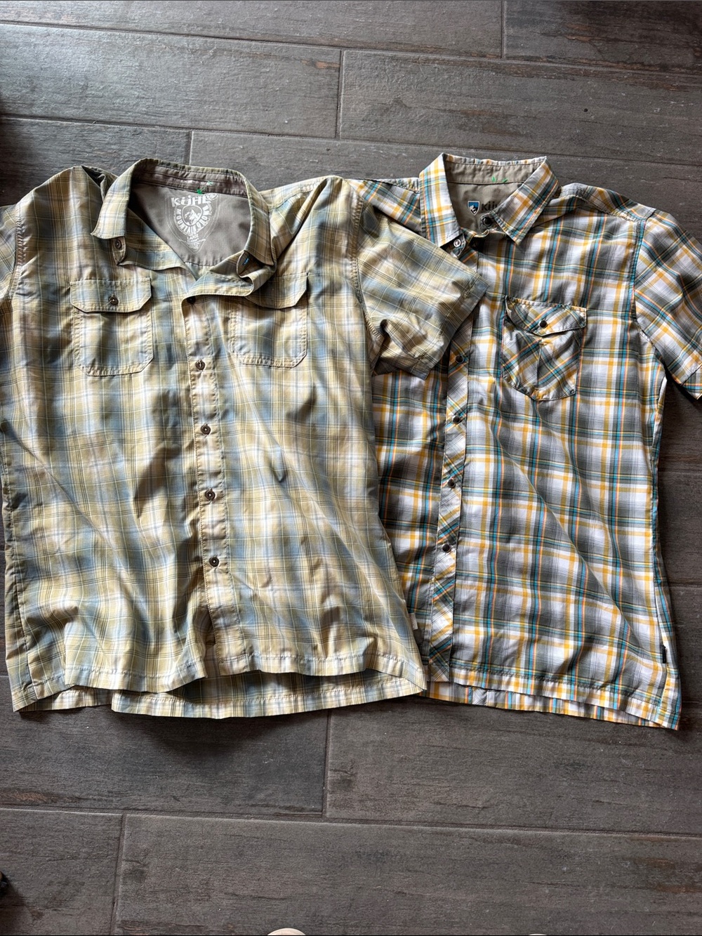 2 Kuhl Short-Sleeve Men’s Shirt - Casual Button-Up.